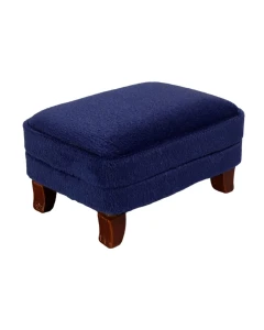 Royal Blue Foot Stool