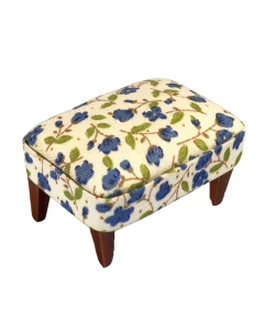 Floral Foot Stool