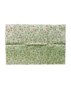 Green Floral Fabric 30cm X 45cm