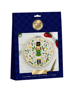 Sew & So On Embroidery Kit – Nutcracker