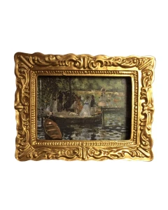 Renoir Picture In An Ornate Gold Frame