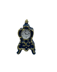 Blue Mantel Clock