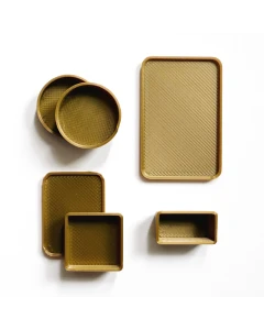 Gold Bakeware Set (Pk 6)