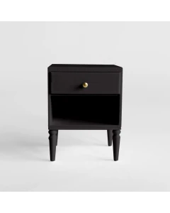 Black Nightstand/Modern Side Table