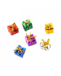 D2302 Pack 6 Wrapped Presents 1.5cm