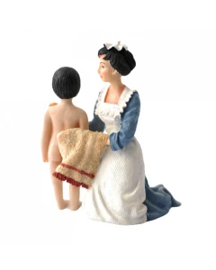DP314 - Maid Drying Girl