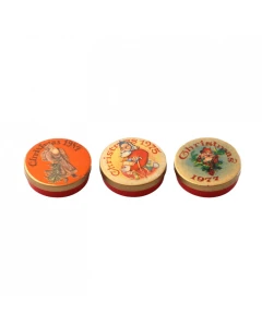 E3868 - Christmas Tins, 3 pcs