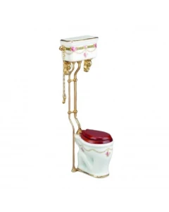 RP17441 - Victorian Rose High Flush Toilet