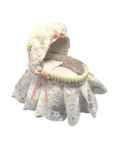 Baby Cradle with Lace