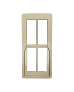 4 Pane Plastic Window