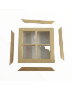 Four-paned Square Window