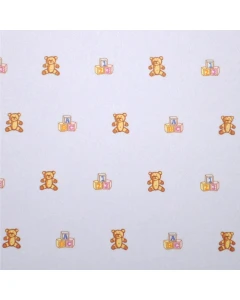 DIY351B - Block & Bear Nursery Paper Blue
