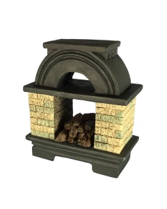 Open Outdoor Fireplace
