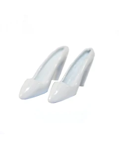 MC3100 Pair of White High Heeled Shoes