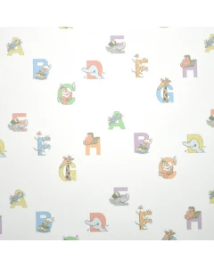WP579 - Alphabety Wallpaper Pastel