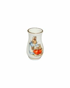 RP53790 - Peter Rabbit Vase, Beatrix Potter