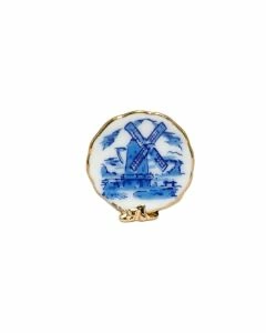 RP53898W - Delft Windmill Wall Plate