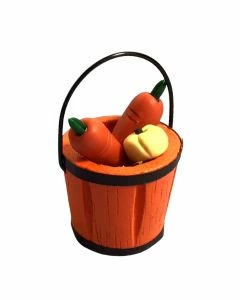 D7115 - Bucket Of Vegetables
