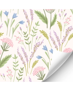 R068 - Spring floral wallpaper 