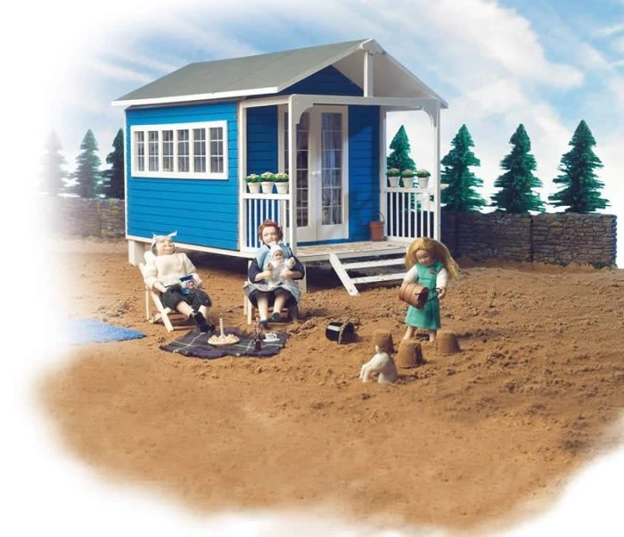Dolls House Fishing Rod Miniature - 1:12 Scale Green Accessory For Beach, Lake Or Garden Shed - View #7