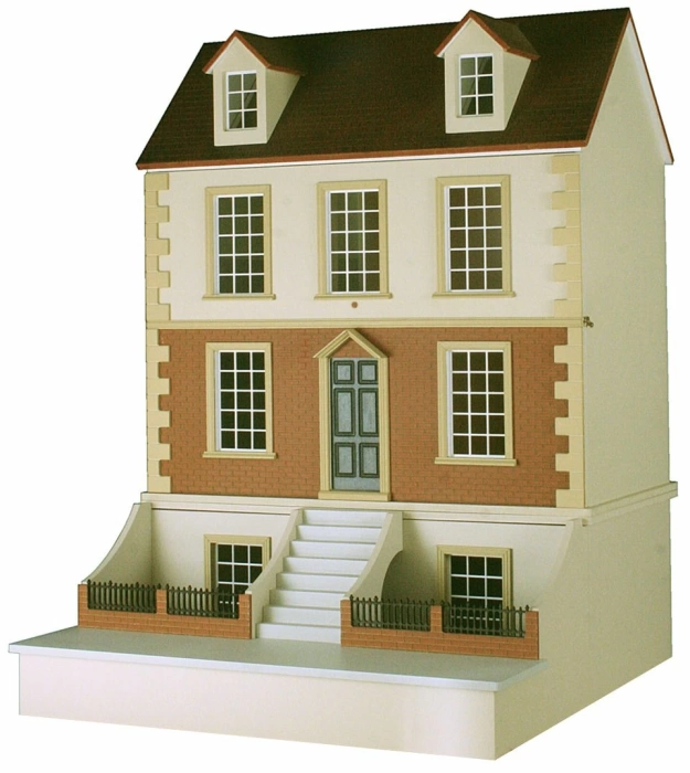 Doll House The House Of Miniatures Kits BUNDLE Georgian House