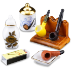 RP16125 - Smoking Set with Pipe