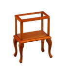 Empty Glass Display Cabinet