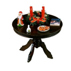 Christmas Table with Decorations