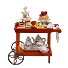 Serving Cart with Cakes
