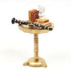 RP18581 - Golden Music Table with Accessories