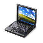 D1157 - Detailed Black Laptop