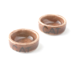 D2249 - 1:12 Scale Pair of Stone Cat Bowls