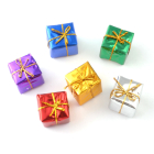 D2303 - 2cm Wrapped Presents (pk6)