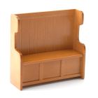 DF1476 Deluxe Oak Pew