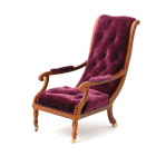 E2886 - William IV Library Chair (W)