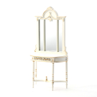 E4263 - Hand-painted Table with Mirror