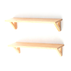 E5707 - Two Large Pine Wall Shelves