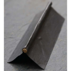 RL06 - Plain Lead Roll Topped Ridging 3"