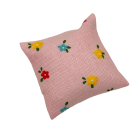 Pink Floral Cushion