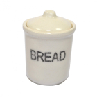 CP060WP - White Printed Bread Bin