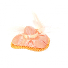 D2469 - Pink Hat with Feather