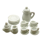 White Coffee Set