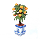 D4121 - Potted Orange Tree