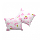 D4189 - Pair of Cushions with Pink Hearts