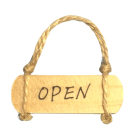 Hanging Open/closed Sign