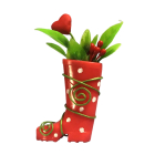 Pink Boot with Flower (Discontinued)