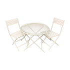 White Wire Garden Furniture