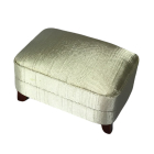Cream Silk Stool (Discontinued)