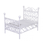 DF507 - White Wire Children's Bed