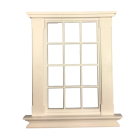 Plastic Georgian 12 Pane Window